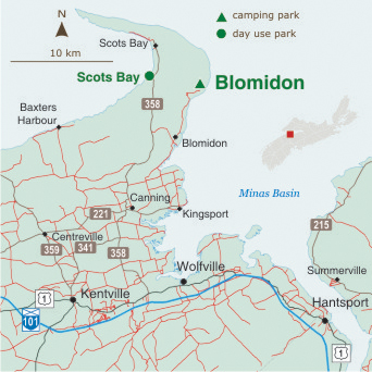 Blomidon Shore Provincial Park